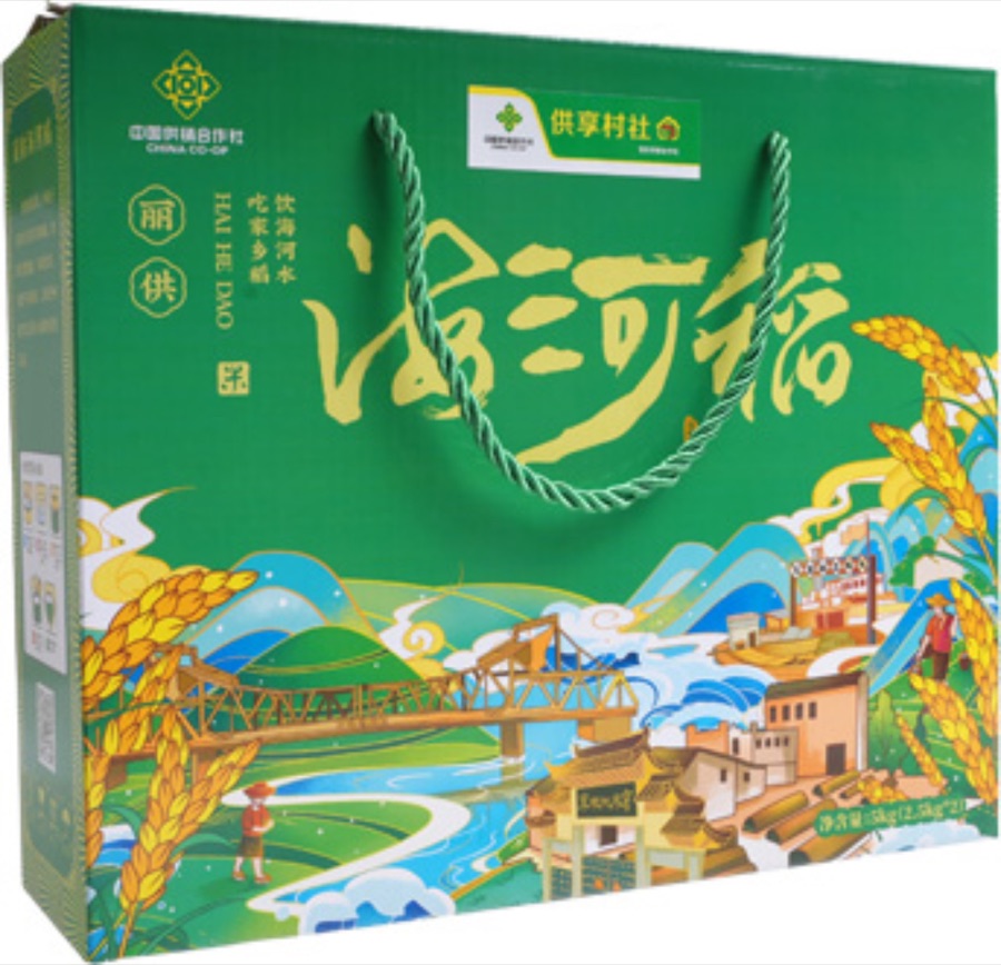 海河稻礼盒大米
